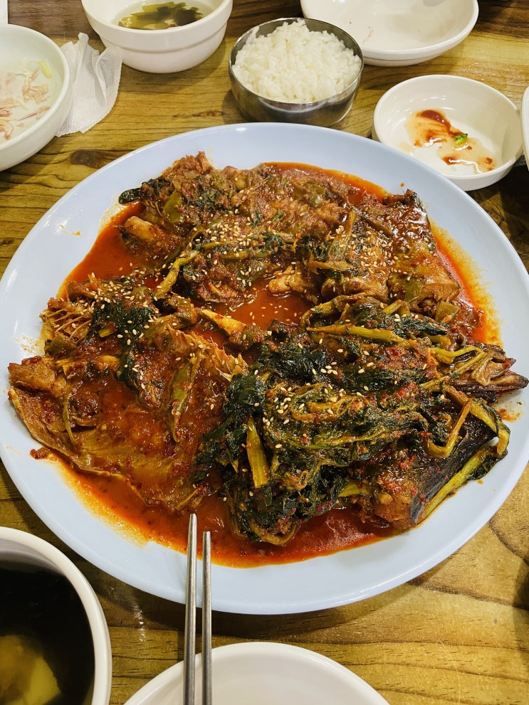  신대방역 신안갯뻘낙지 시래기 코다리조림