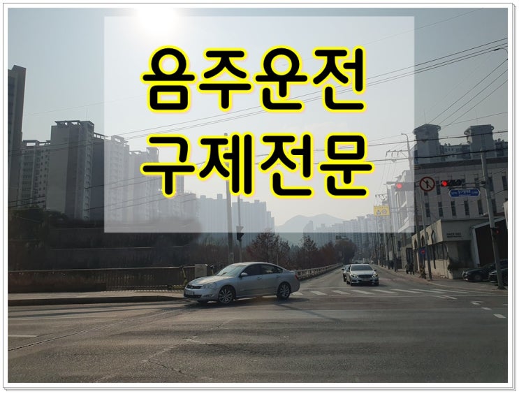  음주운전 2번 정지 수치 면허취소 대처 방법