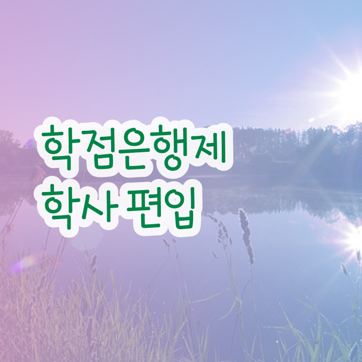  , 학점은행제 플래너 확인하세요 . 비용절감 시간 단축 후기 정리했어요