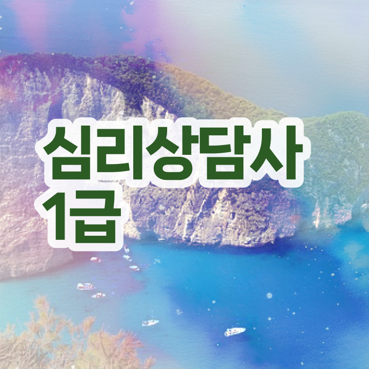  심리치료사 자격증 , 심리상담사 준비한 과정