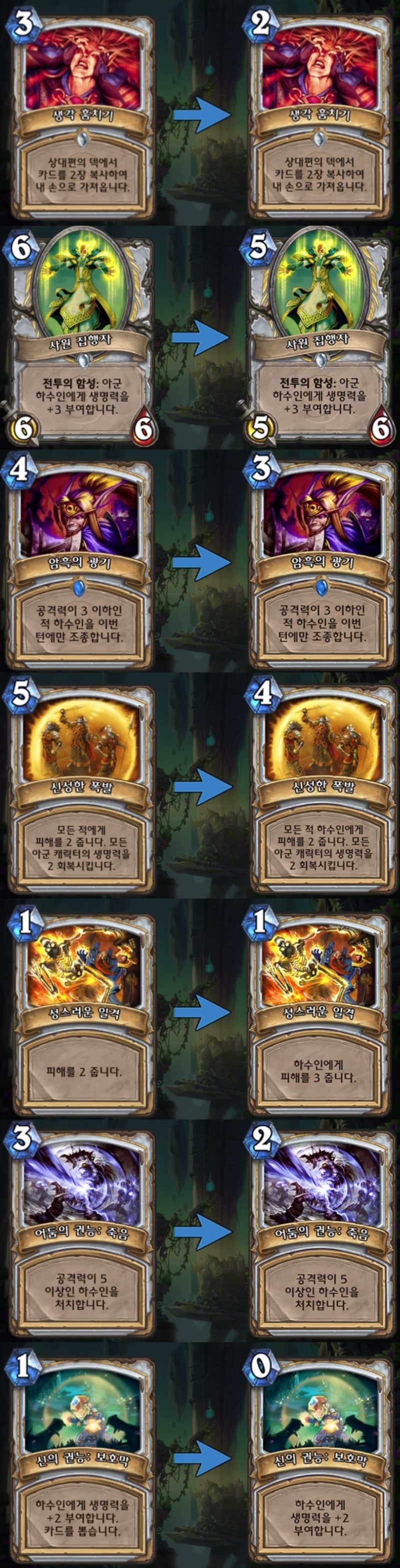 신직업? 티어제? 확팩? 어썸해진 하스스톤 총정리! : 네이버 블로그