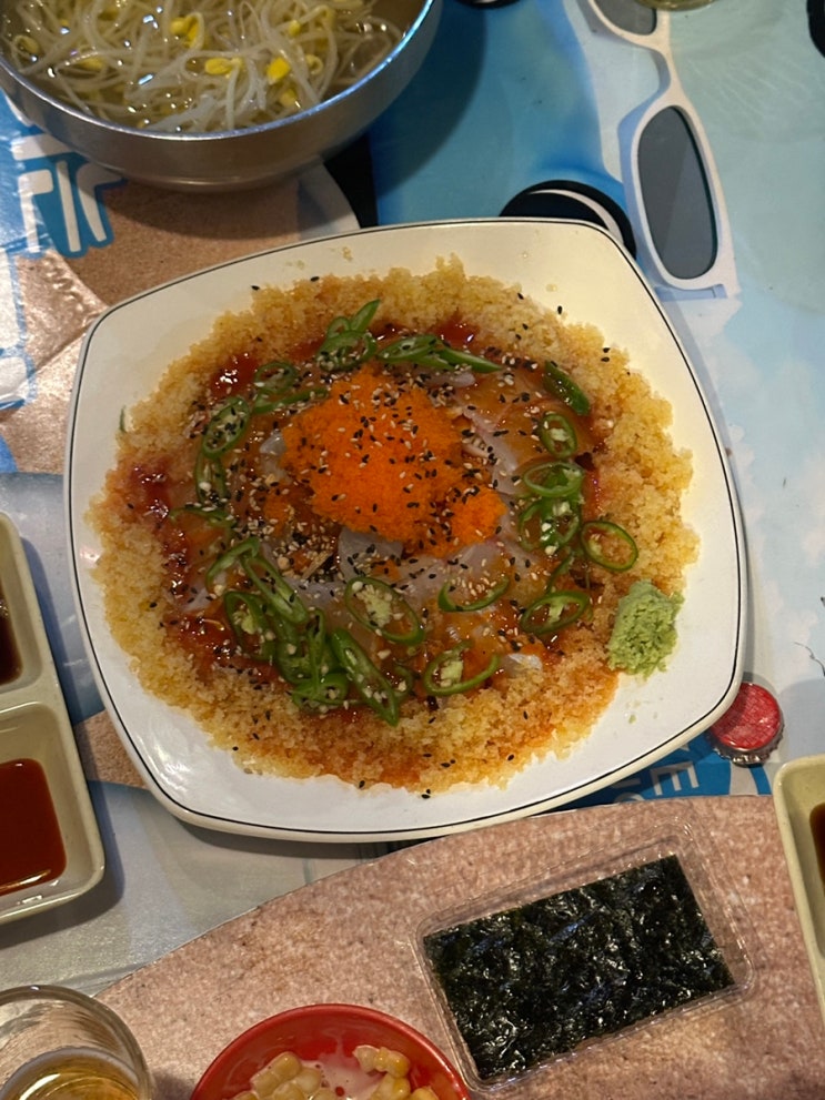  광주상무지구 술집 날치알막회 먹으러 오자미