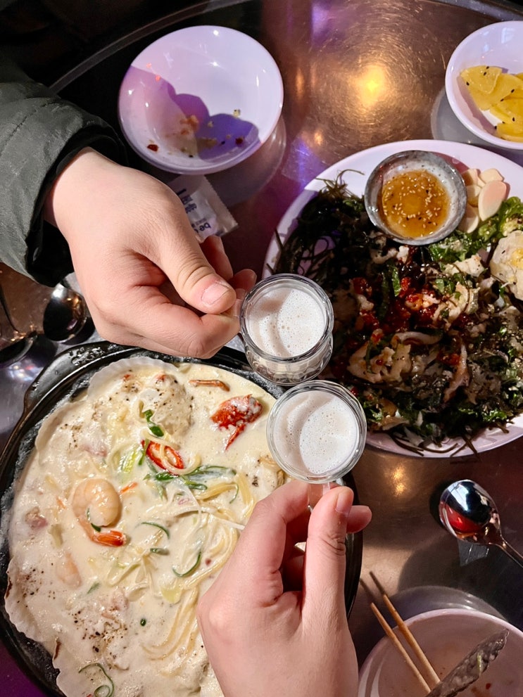  용리단길 핫플 숨은 해산물 맛집 해물점 용산