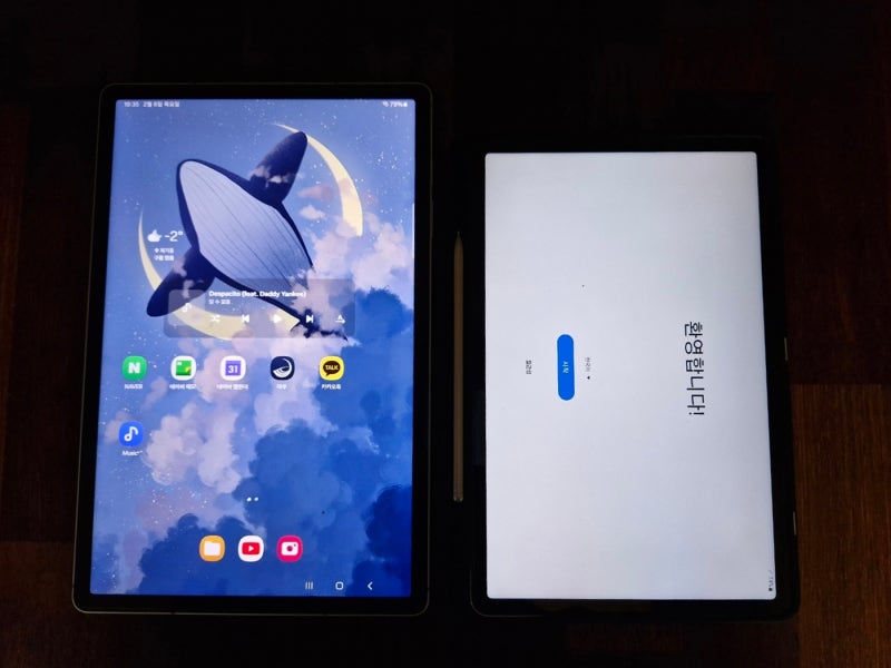 갤럭시탭 S9 FE 플러스를 구입하다.