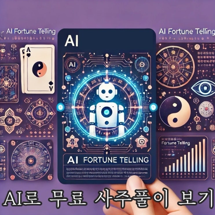  AI로 무료 사주팔자 보기 (재미)