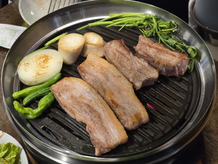  대구 수성못 고기집 삼겹살, 목살 수성약방
