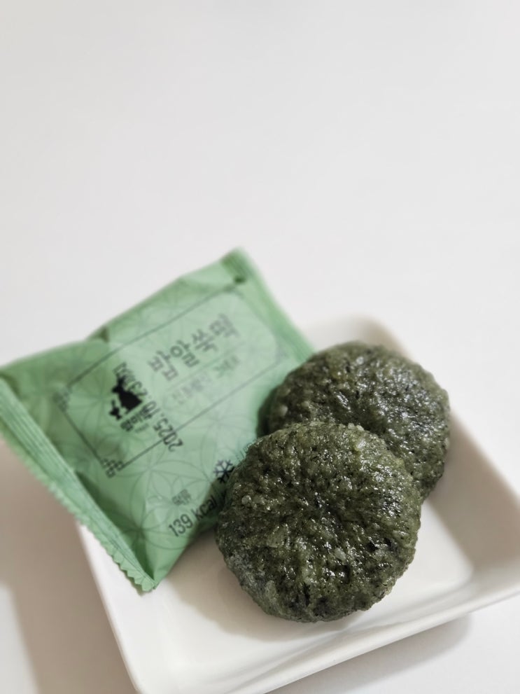  밥알찹쌀떡 옛전통방식의 명미당 제주해풍쑥떡