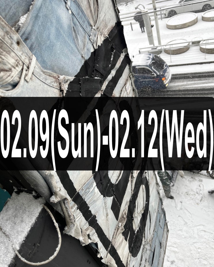  02.09(Sun)-02.12(Wed) closed