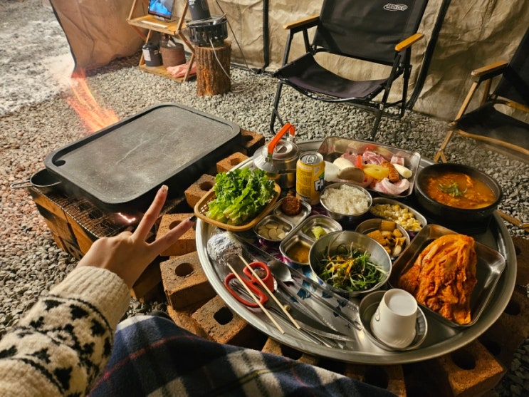  광주 첨단맛집 분위기 좋은 캠핑식당 NTMU