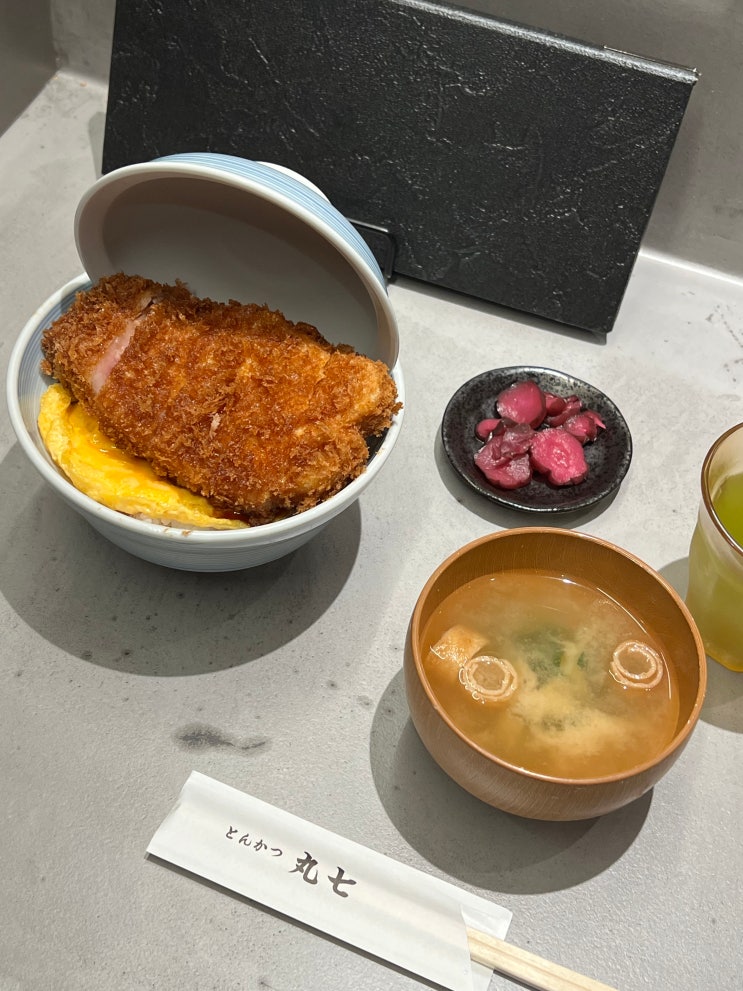 도쿄 돈까스 맛집 <b>장원영</b> 돈카츠 마루시치 긴자 웨이팅 필수