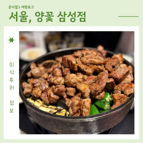  코엑스 근처 맛집 양꽃 삼성점 무한리필 램마호크 프리세트 내돈내산 모임