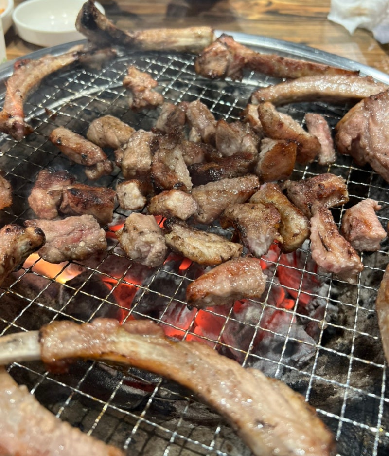 [홍천 맛집] 등갈비 박대감 화로구이