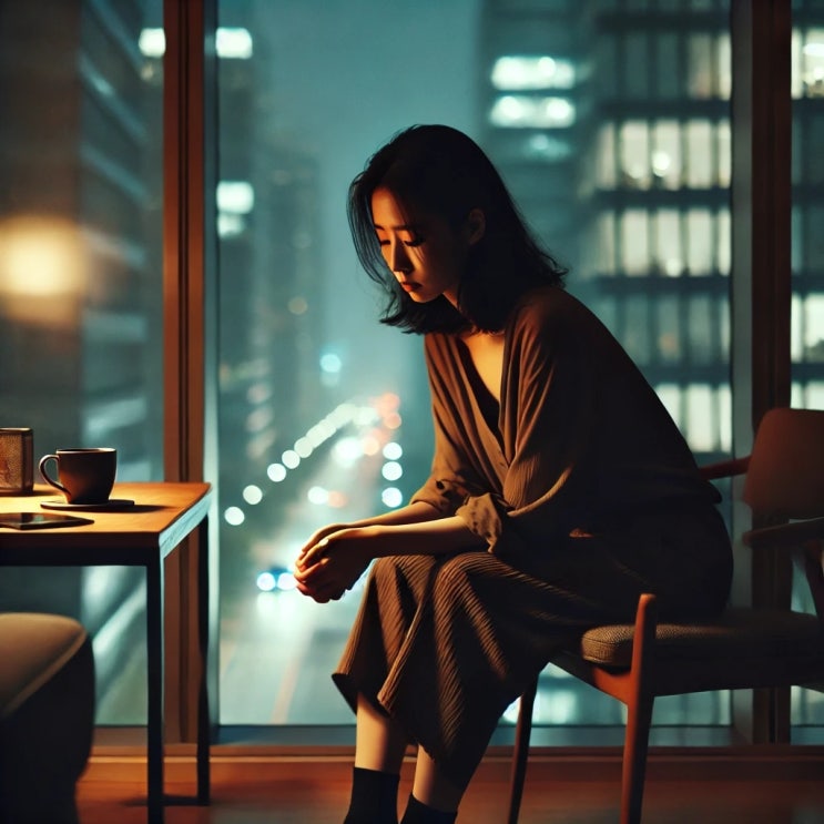  주변에 사람은 있는데 외로울 때 태태