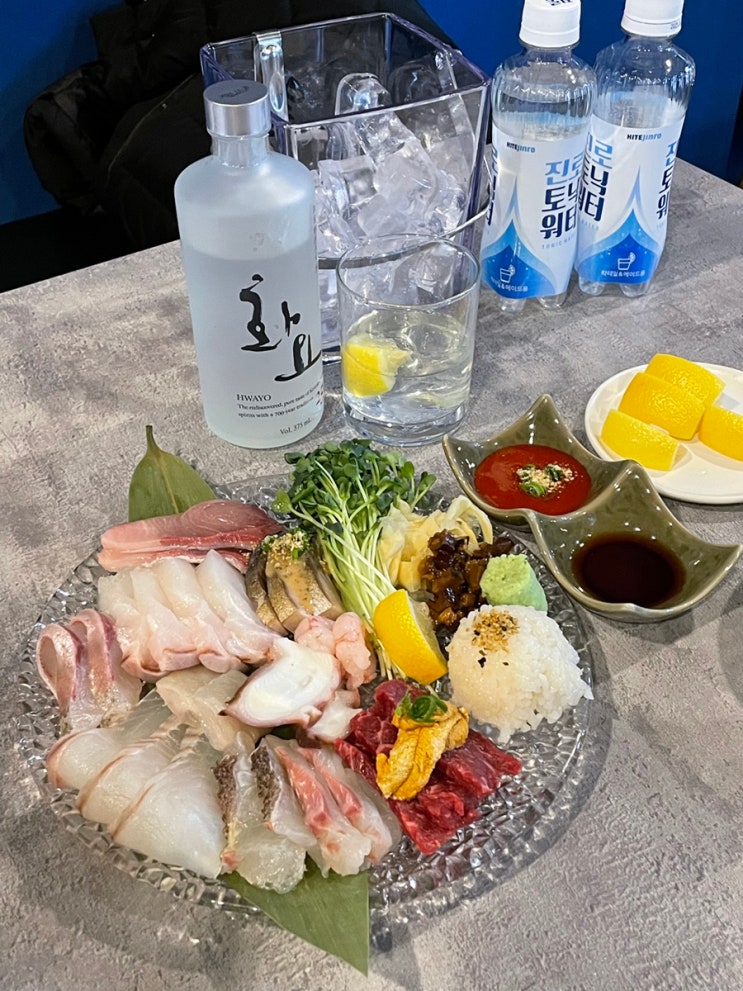  서산 이자카야 추천 어시장호랭 모듬사시미