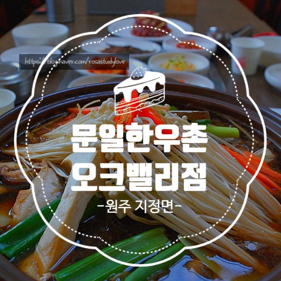 30년전통 <b>한우</b>맛집_ '<b>문일한우촌</b> <b>오크밸리</b>점' <원주육회... 