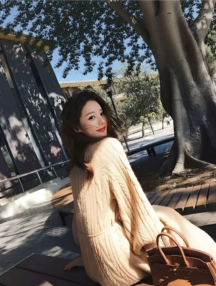  겨울 패피들은 이렇게 입는다! 따뜻한데 예뻐서 데이트룩으로 사랑받는 여자 꽈배기 니트 롱 원피스 코디 추천