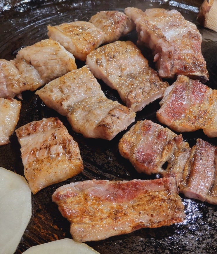  [신창동]국제시장 갈비가 맛있는 남포동고기집 '해강숯불갈비'