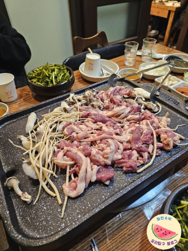  군자역 맛집 오리고기 광나루유황오리주물럭 오리 주물럭 맛집