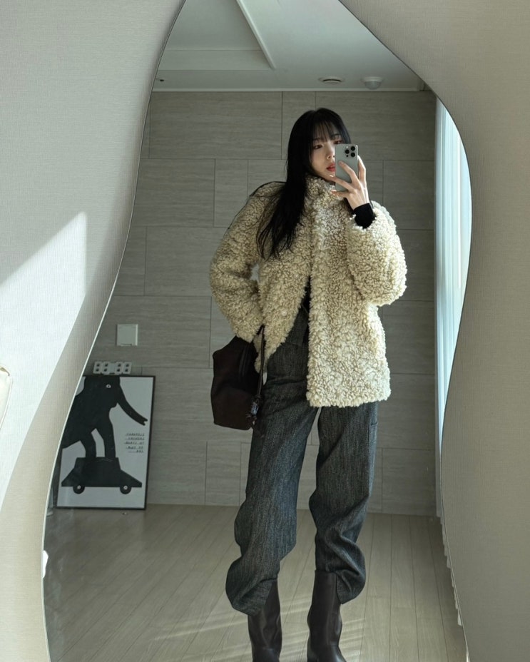  [오늘 뭐 입지] 2월 한파도 예쁘게 견딜 수 있는 퍼 자켓 코디 (퍼 자켓 구매후기, 핀터레스트, 쇼핑 꿀팁)