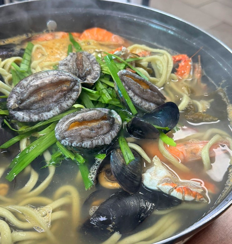  [제주] 우도맛집_ 해녀 식당 (전복해물칼국수)