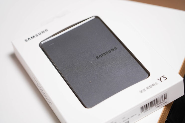  아이패드 맥북 외장하드 추천, 삼성 Y3 4TB 사용 후기