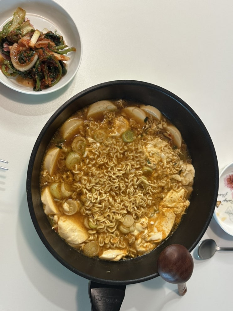  초간단 레시피 초딩도 해먹는 '순두부라면'