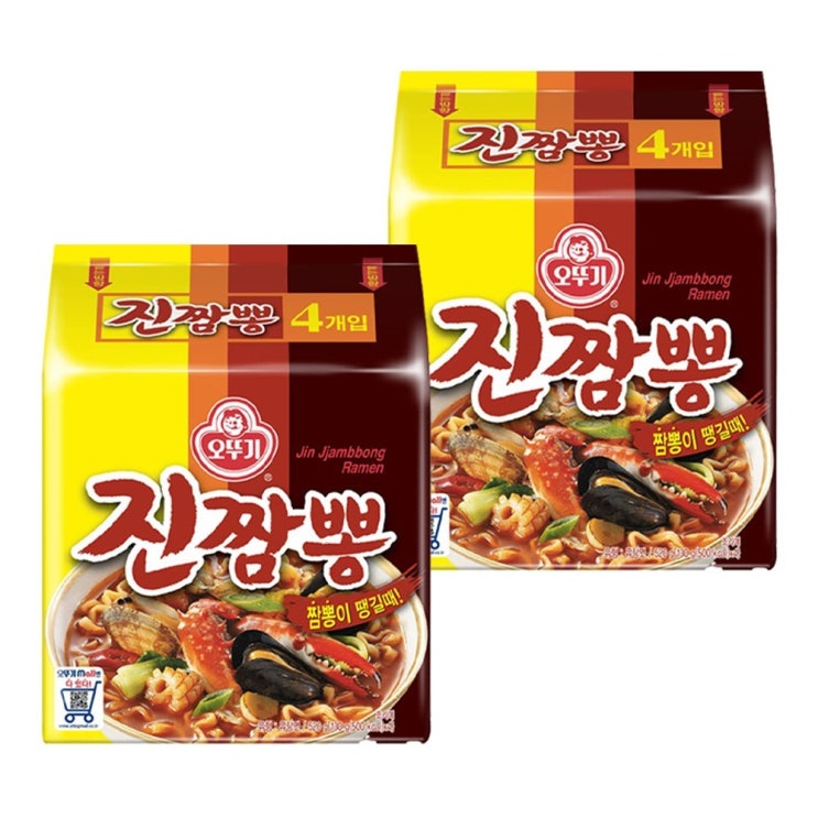  오뚜기 진짬뽕 130g, 8개