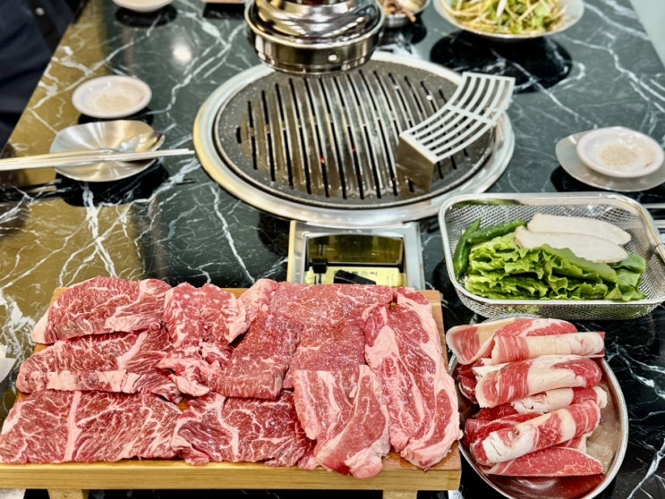  양천향교역고기집 가성비 회식장소 육부자 양천향교역점