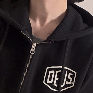 데우스 엑스 마키나 서울 컬리지 후드집업 / Deus Ex Machina Seoul College Hooded Jacket (실측/착샷/사....