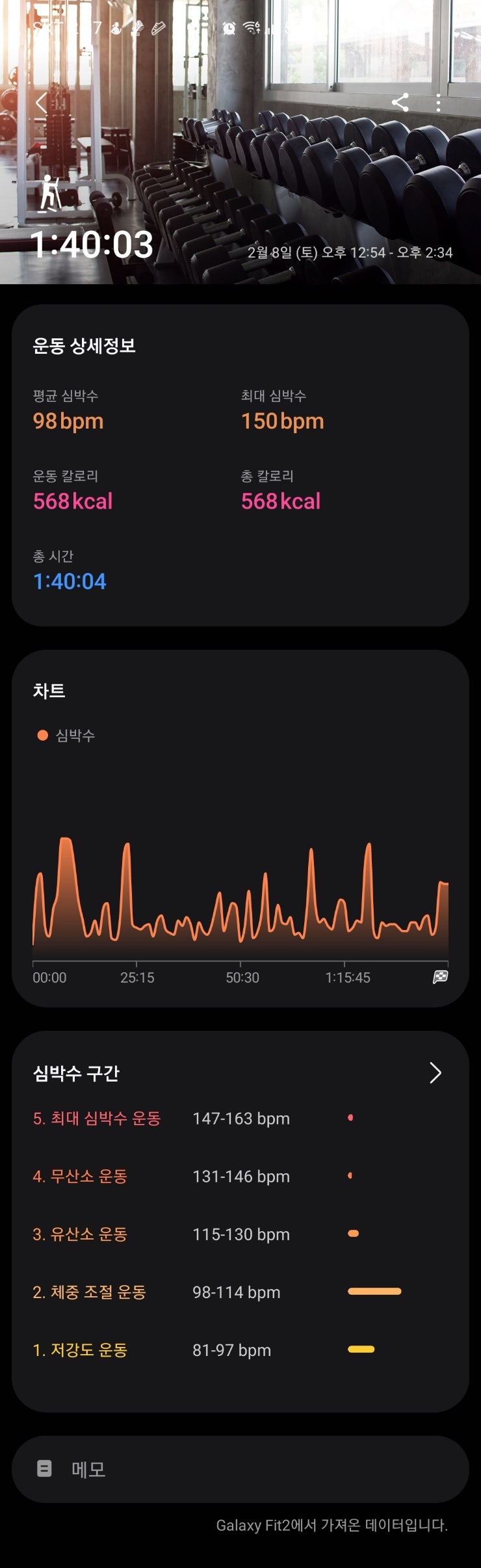  [스텝퍼] 2/8일(토) & 근력운동(홈트)