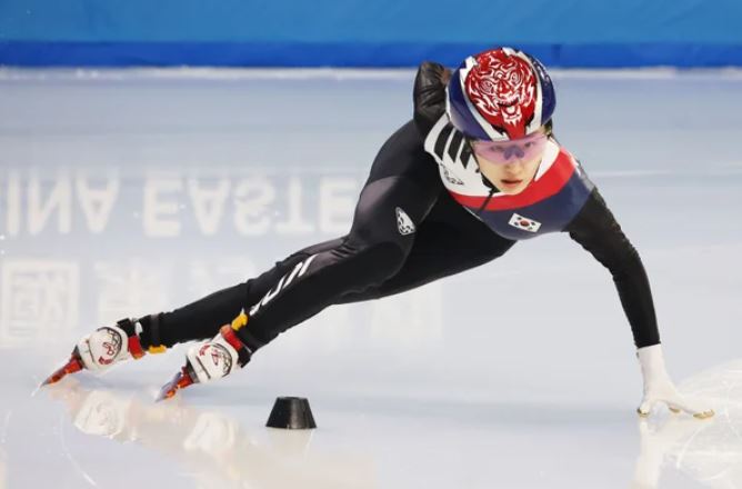 여자<b>쇼트트랙</b> 500m <b>최민정 금메달</b>, 금·은·동 싹쓸이