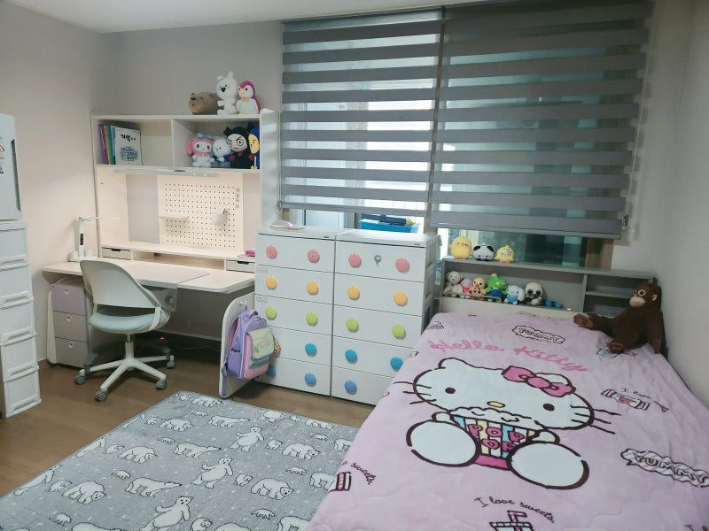 일룸 링키플러스 책상.로이 침대 설치후기