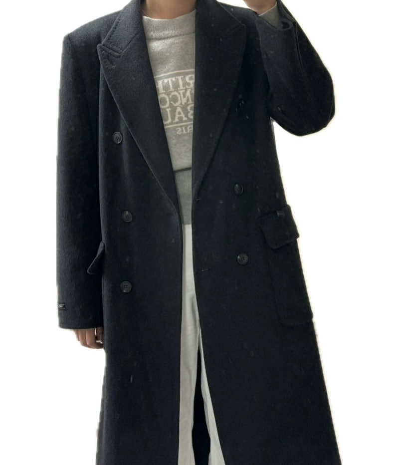 CC콜렉트 야크 블렌드 플랩포켓 더블 롱코트 구매 후기 | CCcollect Yak Blend Flap Pocket Double Long Coat