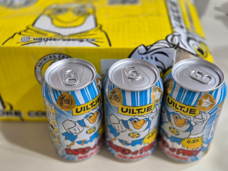  IPA 크래프트 맥주 전문 양조장에서 만든 논알콜 맥주 버드오브프레이
