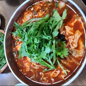 공주얼큰이칼국수 레시피