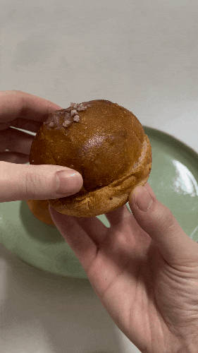  모닝빵으로 만드는 초간단 모닝 소금빵 레시피
