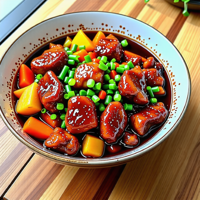 백종원 찜닭레시피, 안동찜닭 소스
