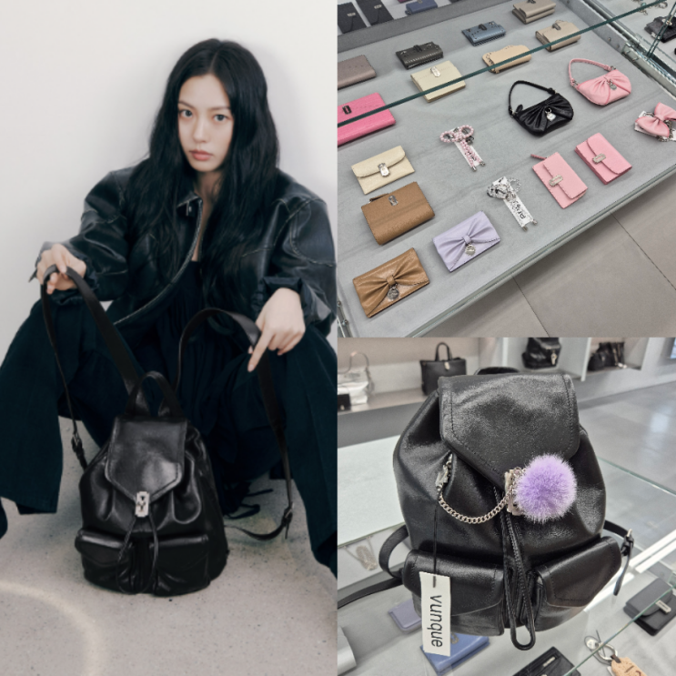  고민시 pick 직장인 백팩 추천! 분크 신상 백팩 3종 청담 직영점 방문 후기,아이패드 수납 가능 가방