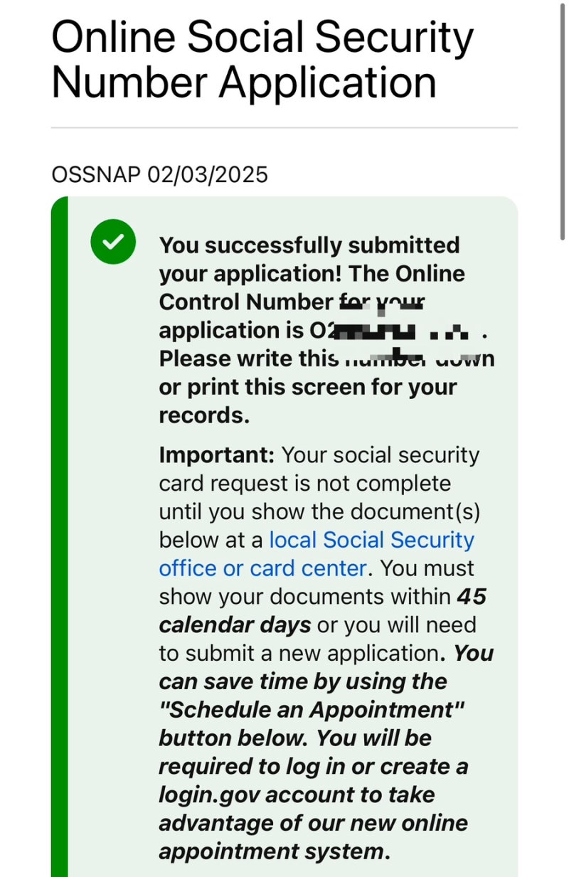 미국정착] 미국 캘리포니아 SSN 발급 방법 후기 (온라인 예약, 소요시간) : 네이버 블로그