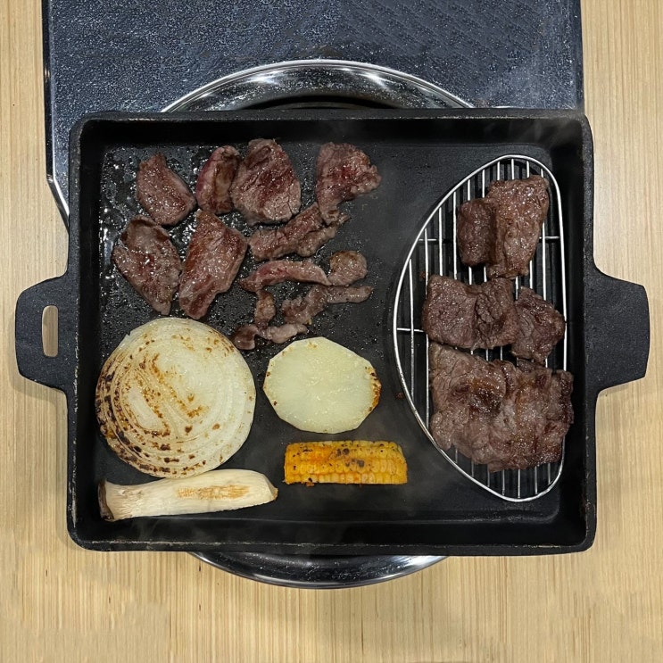  소고기구이 전문점 향동 맛집 쌤아저씨부대식당