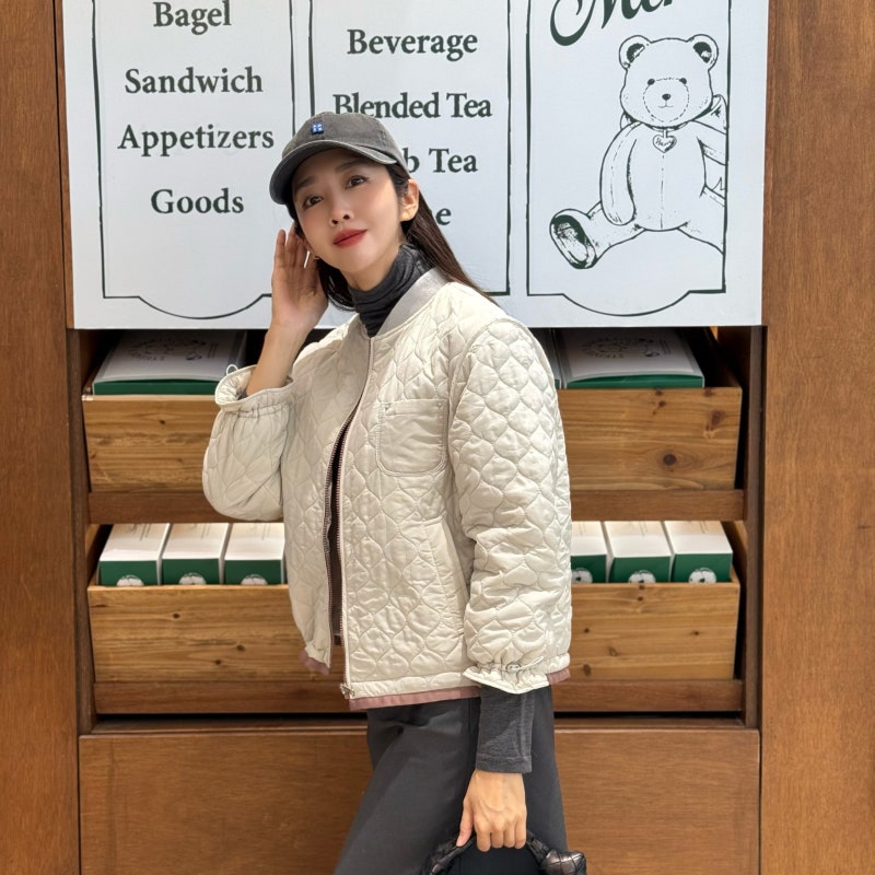 간절기아우터로 입기 좋은 데일리스트 퀼팅자켓 추천해요:)