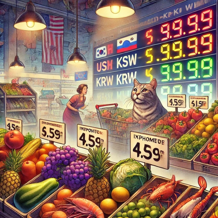 <b>고환율</b>로 인한 수입 신선식품 <b>가격</b> 인상: 소비자와 산업에... 