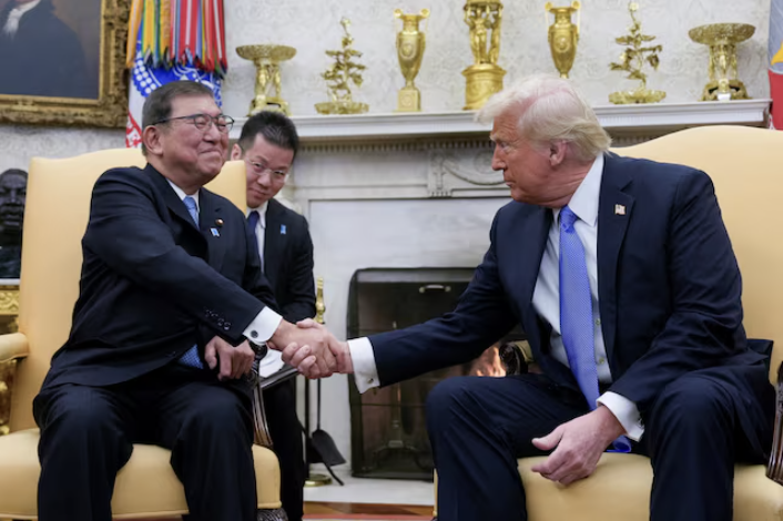 2025년 2월 7일 <b>트럼프</b>-이시바 정상회담 총정리: <b>미일 동맹</b>... 