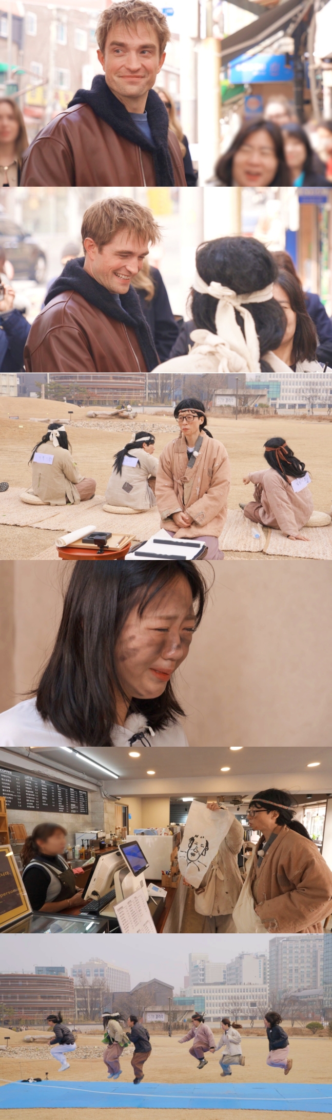 <b>런닝맨 로버트 패틴슨</b> 만났다 <b>유재석</b> 지예은 눈물 훔친 이유... 