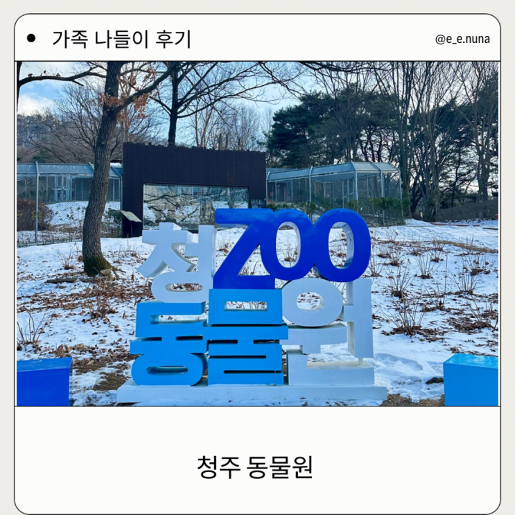  청주동물원 갈비 사자 바람이 근황 가족 나들이 후기 총정리