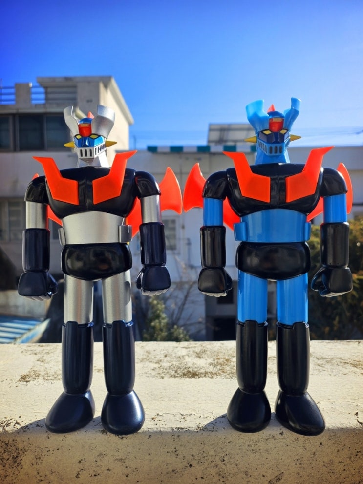  마징가 Z - 국산 온하비 모형 파일더 마징가 제트 소프비(ONhobby 韓国 マジンガーZ ソフビ / Korea Mazinger Z Sofubi)