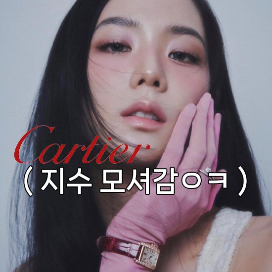 까르띠에가 <b>블랙핑크 지수</b>를 모시기 위해 한 일
