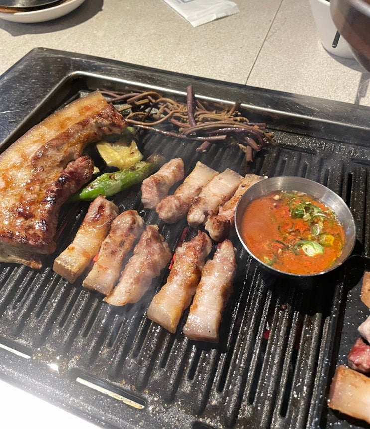  서면 전포동 고기집 삼겹살 맛집 상호미지수 데이트하기 좋은곳
