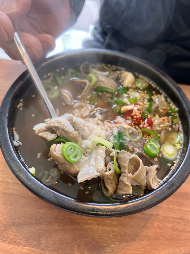  [쌍촌동 맛집]개운한 국물이 맛있는 쌍촌동 국밥 다온 선지 국밥