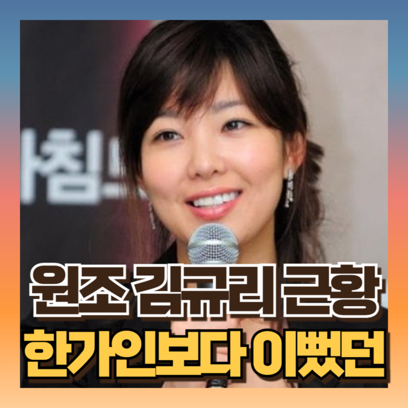 한가인보다 미인였던 탑스타 원조 김규리 근황 jpg